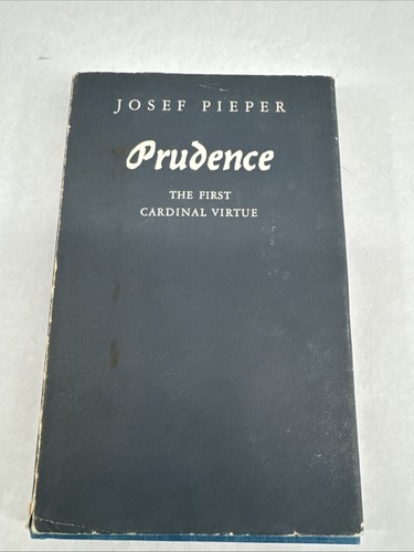 Josef pieper prudence the - josef,